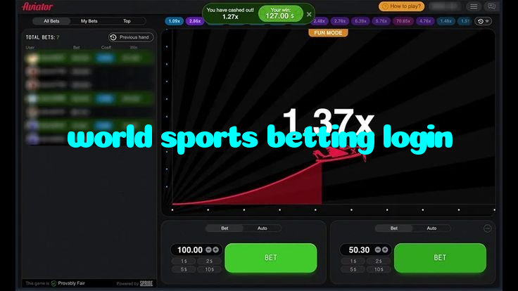 world sports betting login casino presented on mobile device in Pakistan with slots and live games